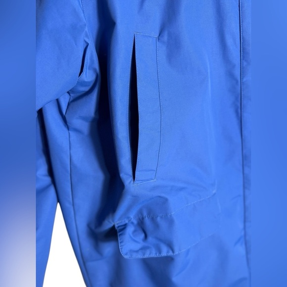 Lands End Women's Insulated Waterproof Raincoat Jacket Coat blue plus size 1x - Picture 7 of 17